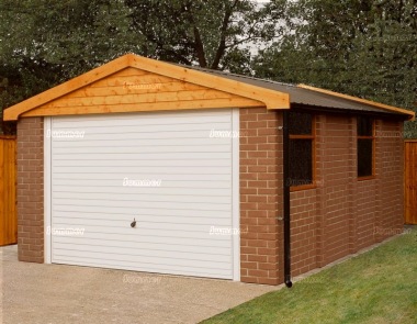 Brick Apex Concrete Garage 172 Brick Apex Concrete Garage 172
