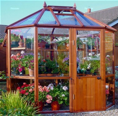 Alton Octagonal Greenhouse 8x6 Alton Octagonal Greenhouse 8x6