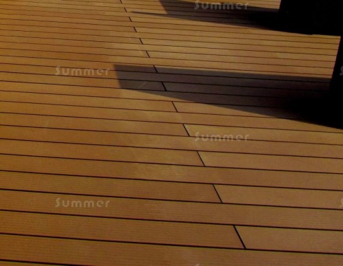 LOG CABINS xx - WPC decking kits - brown