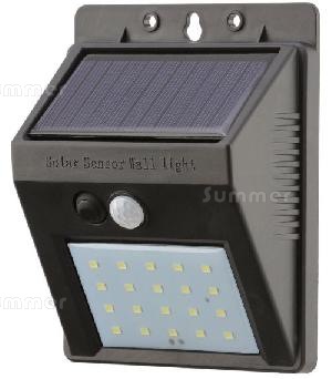 GREENHOUSES xx - Solar powered outside lights with motion sensors - no running costs