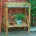 MALVERN GREENHOUSES - Wooden potting tables