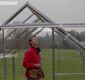 Polycarbonate Greenhouse Installation
