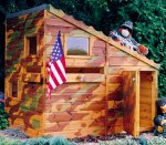 Childrens Playhouse 84 - Army Bunker, FSCĀ® Certified Childrens Playhouse 84 - Army Bunker, FSCĀ® Certified