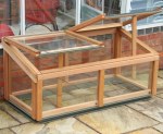 Alton Evolution Cold Frame - Cedar, Toughened Glass Alton Evolution Cold Frame - Cedar, Toughened Glass