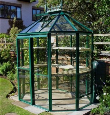 Robinsons Renaissance 8 x 6 Greenhouse - Powder Coated Robinsons Renaissance 8 x 6 Greenhouse - Powder Coated