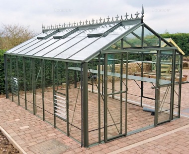 Robinsons Rosette Greenhouse - Powder Coated Robinsons Rosette Greenhouse - Powder Coated