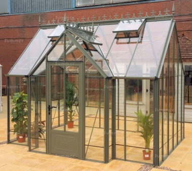 Robinsons Victorian Radley Orangery - Glass To Ground