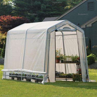 Rowlinson Shelterlogic Greenhouse In A Box - Steel Frame, Triple Layer Cover