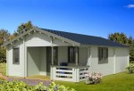 Four Room Apex Log Cabin 818 - Double Glazed, Integral Porch Four Room Apex Log Cabin 818 - Double Glazed, Integral Porch