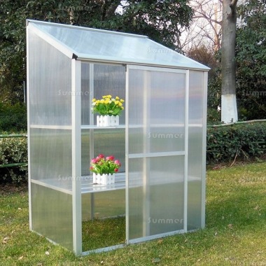Growhouse 385 - Polycarbonate, Silver or Green Finish