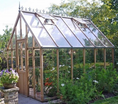 Alton Evolution Victorian Harrow - Steep Roof, Glass To Ground